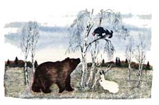 Отзыв о сказке Бианки «Заяц, косач, медведь и Дед Мороз»