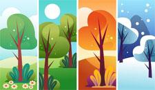 Стихи про четыре времени года